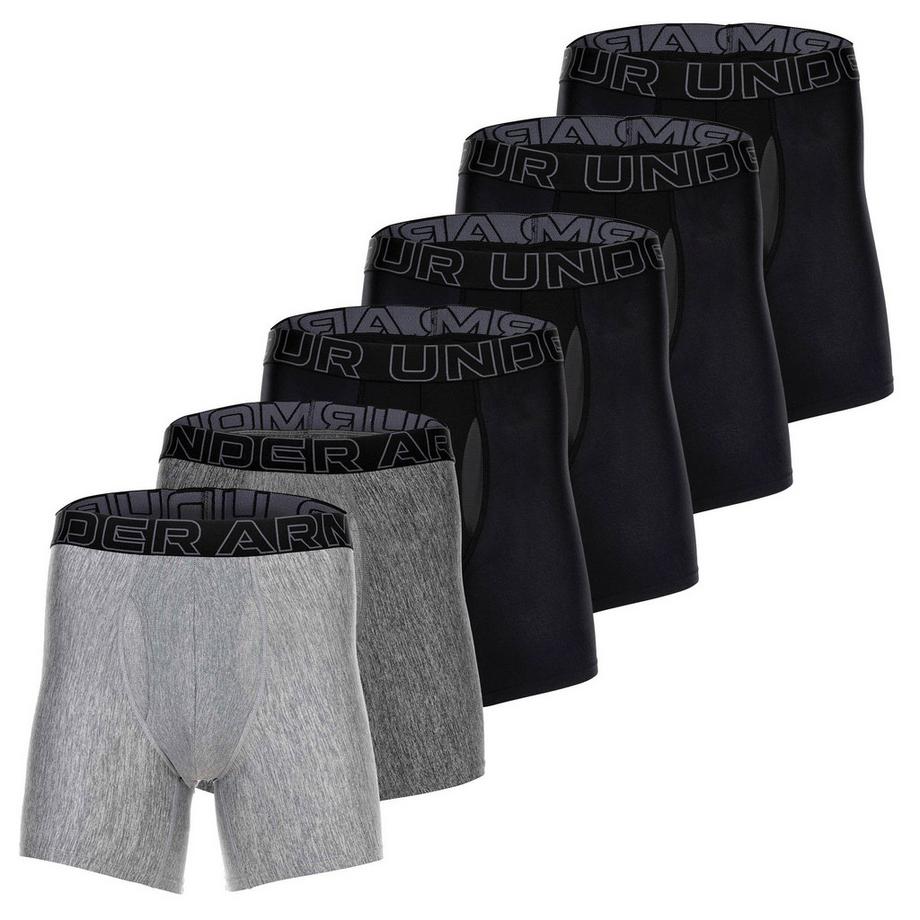 UNDER ARMOUR UA Performance Tech Solid 6 Inch Boxershorts 6er Pack  