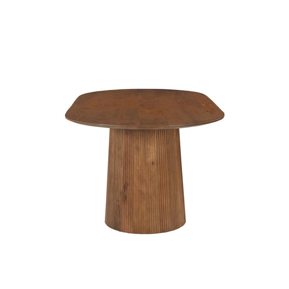 mutoni Table de salle à manger Luminia nature 200x100  