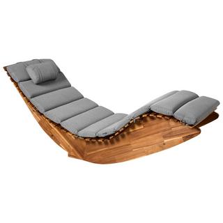 Beliani Coussin de transat extérieur en Polyester Moderne BRESCIA PREMIUM  