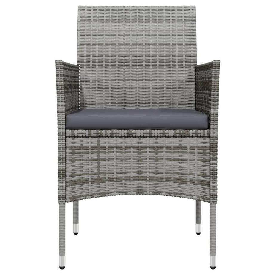 VidaXL set da pranzo da giardino Polirattan  