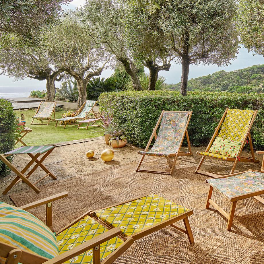 La Redoute Intérieurs Chaise longue en acacia huilé Marguerite  