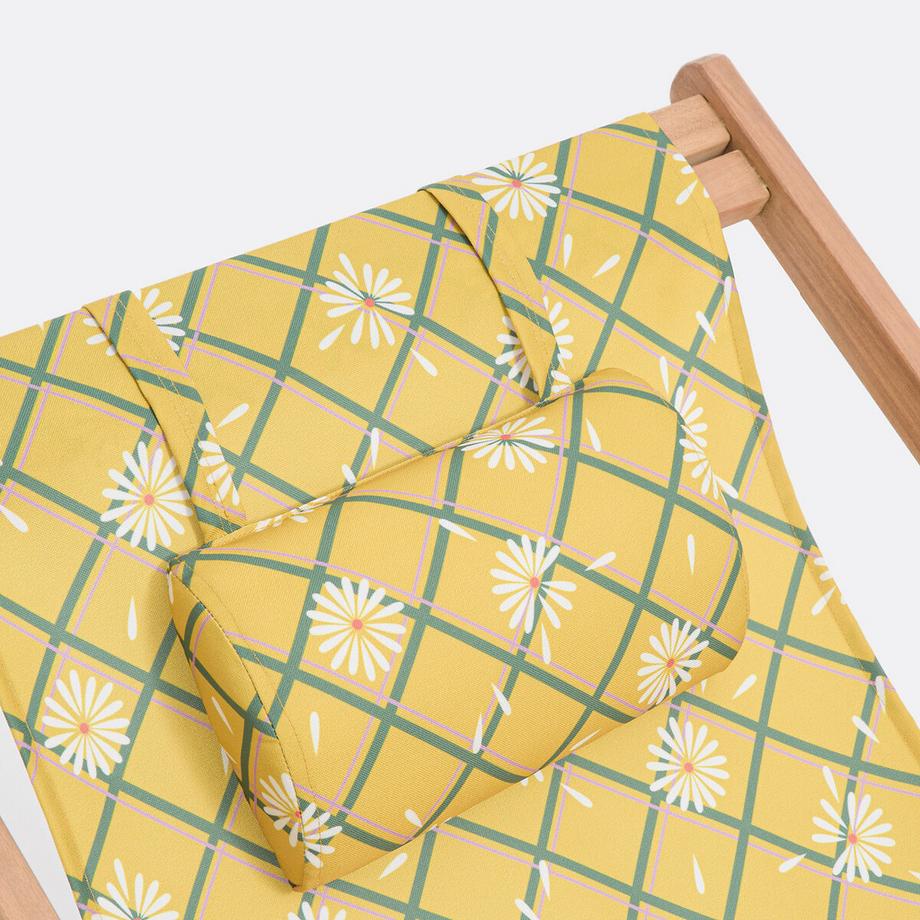 La Redoute Intérieurs Chaise longue en acacia huilé Marguerite  