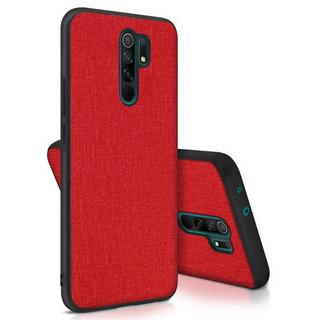 Avizar  Cover Xiaomi Redmi 9 Tessuto Rosso 