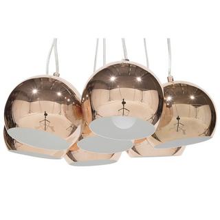 Beliani Lampe suspension en Métal Moderne OLZA  