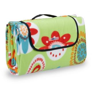 B2X Coperta da picnic 200 x 200 cm floreale  