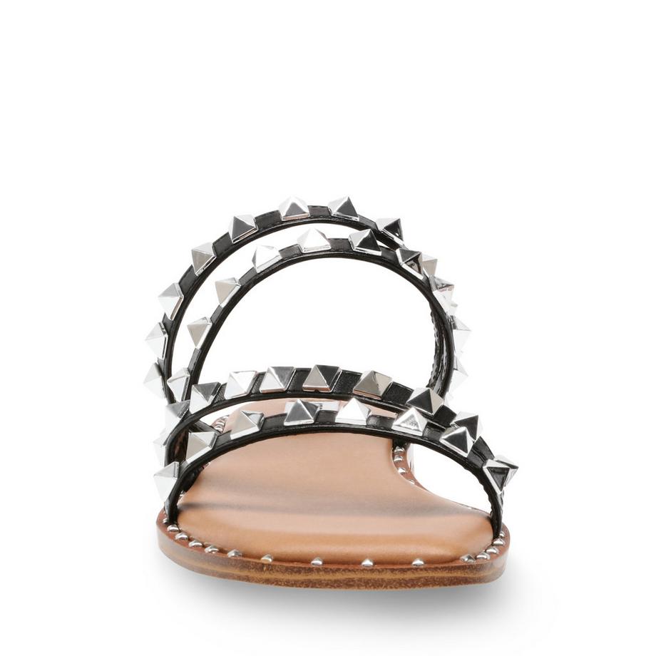 STEVE MADDEN Skyler Studded Flache Sandalen  