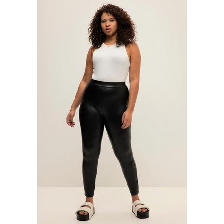 Studio Untold  Legging enduit, matière extensible, taille élastique 