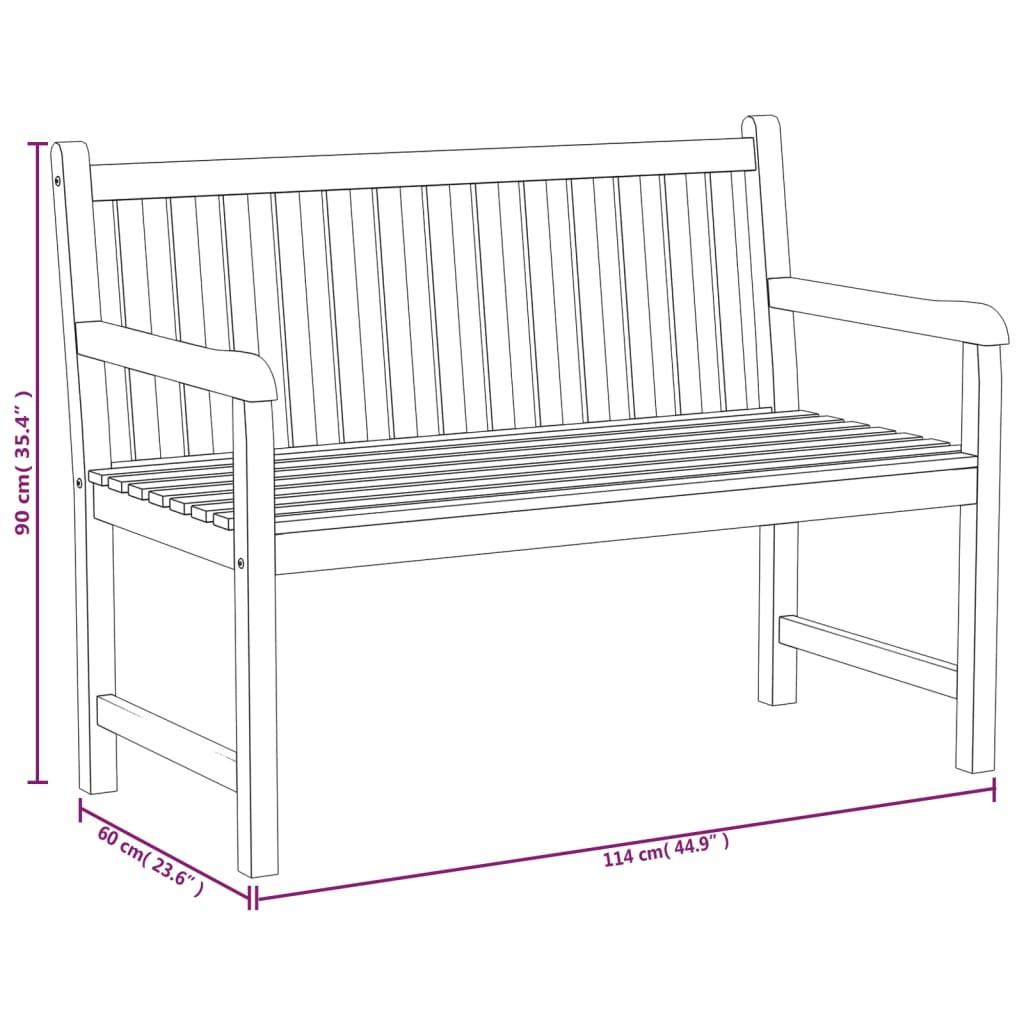 VidaXL Garten essgruppe teak  