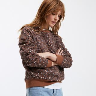 La Redoute Collections  Sweatshirt mit rundem Ausschnitt 