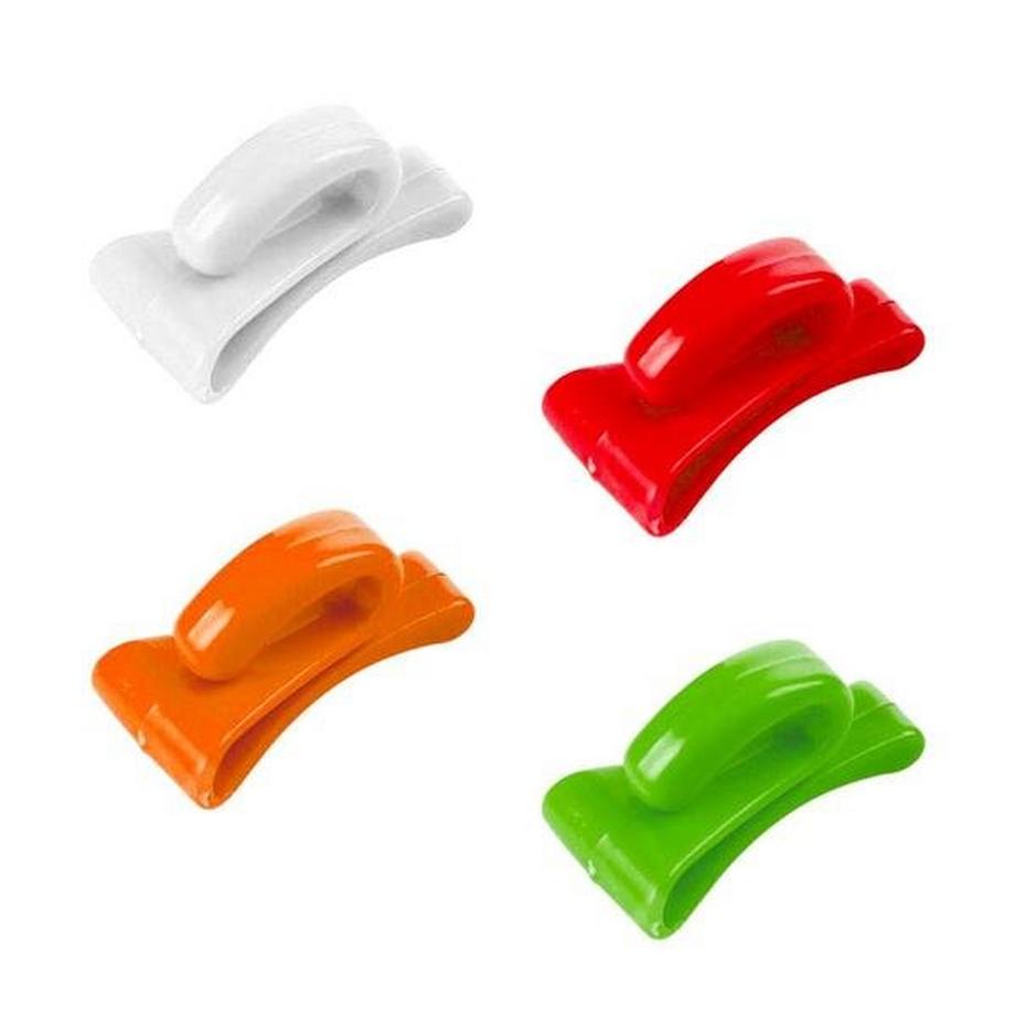 eStore  4x Ganci per borse - Colori assortiti 