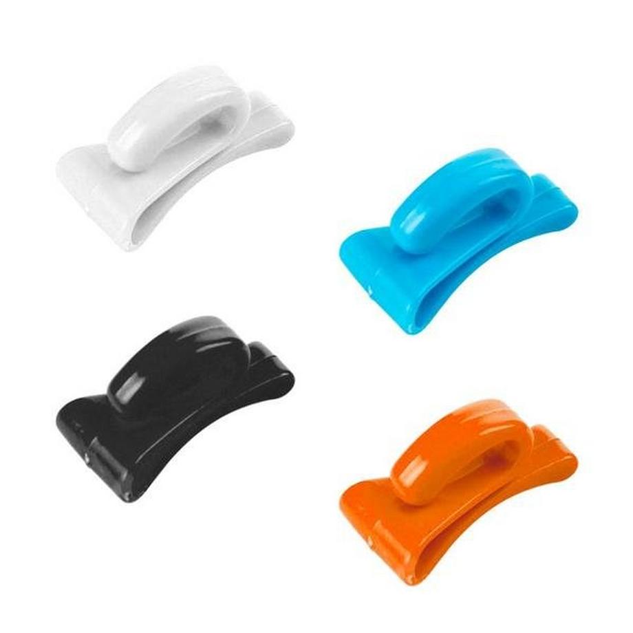 eStore  4x Ganci per borse - Colori assortiti 