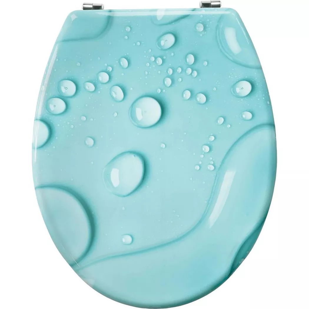 MSV WC-Sitz "MSV Toilettensitz Moana Aqua"
