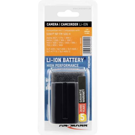 ANSMANN  Batterie pour appareil photo 