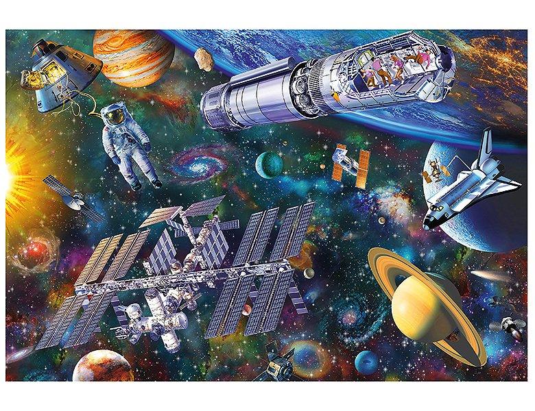 Schmidt  Puzzle Weltraumspass (100Teile) 