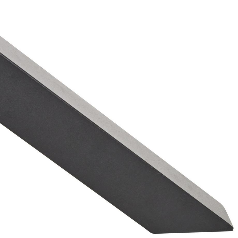 Beliani Gartentisch aus Glas Modern MALETTO  