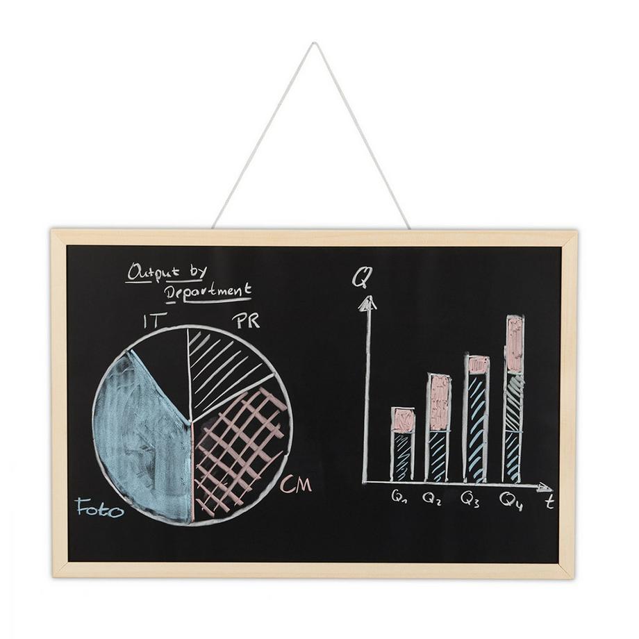 B2X  Kreidetafel mit Holzrahmen 