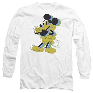Disney Mickey Mouse Trippy Langarm T-Shirt  