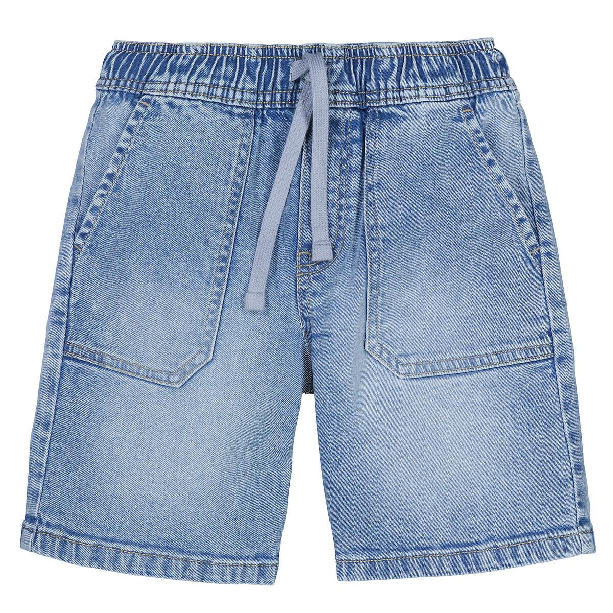 La Redoute Collections  Bermuda en jean à liens 