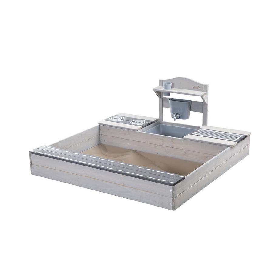 roba  Sandkasten mit Matschküche 54x117x118cm 