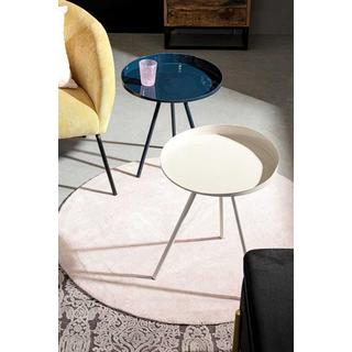 mutoni Table d&#039;appoint Anchita crème ronde 41  