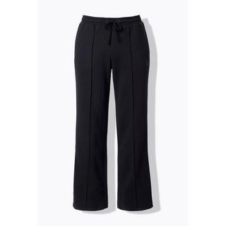 Ulla Popken Jogginghose Biese Weites Bein Elastikbund  