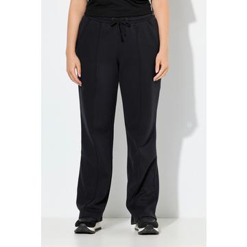 Pantaloni sportivi con taglio della gamba ampio, nervature e cintura elastica