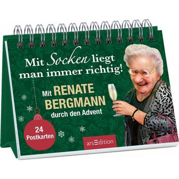 ARS EDITION Adventskalender 17x14.5cm 35926513 Renate Bergmann