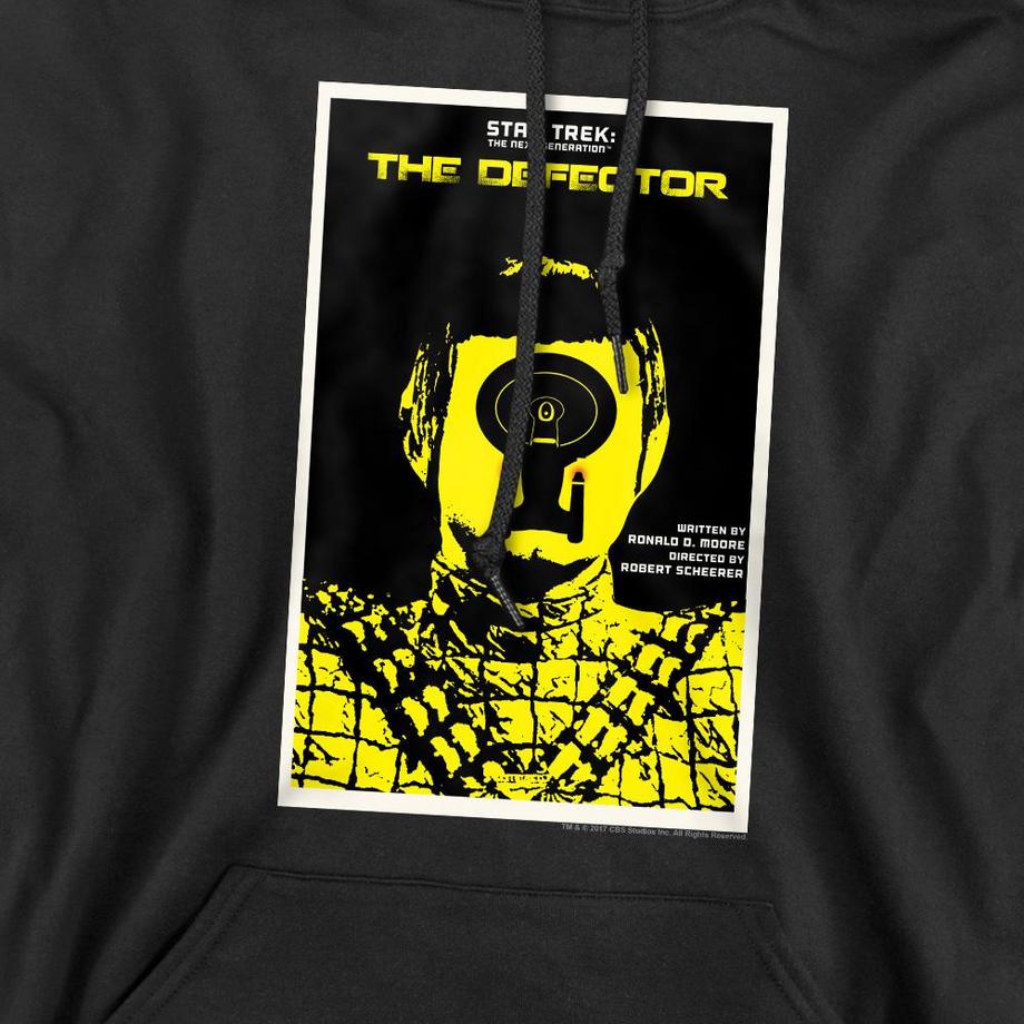 Star Trek The Next Generation Season 3 Episode 10 Felpa con cappuccio  