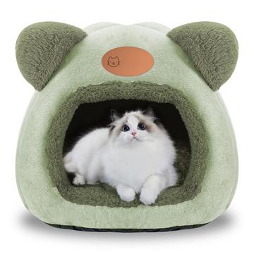Bett Warme Katzenhöhle Beruhigendes Bett für Katzen und kleine Hunde Schlafen