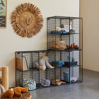 Tikamoon Kinderbücherregal aus Metall Sona  