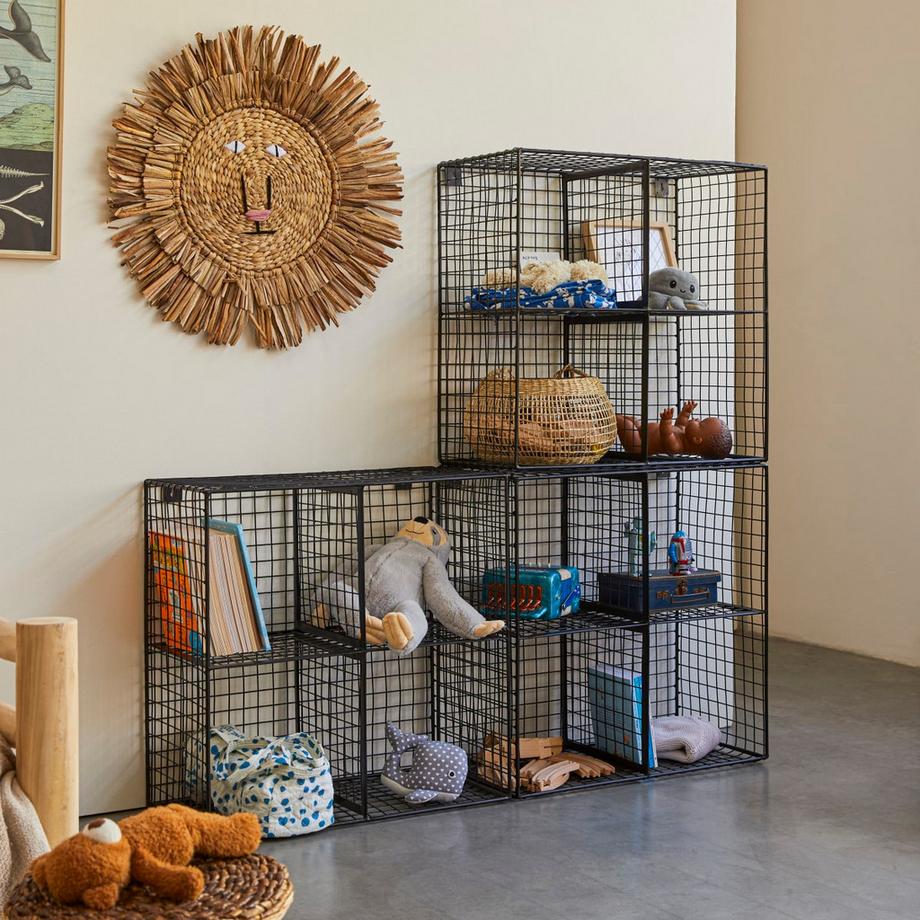 Tikamoon Libreria per bambini in metallo Sona  