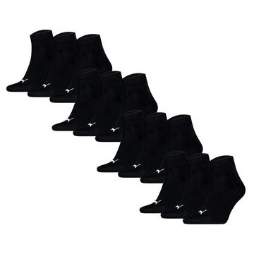 Chaussettes  Pack de 12 Stretch-Quarter Plain 12P