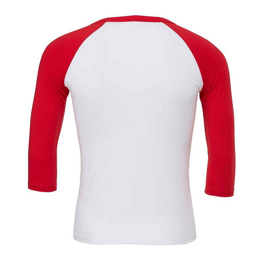 Bella + Canvas T-Shirt Baseball Maniche 3/4  
