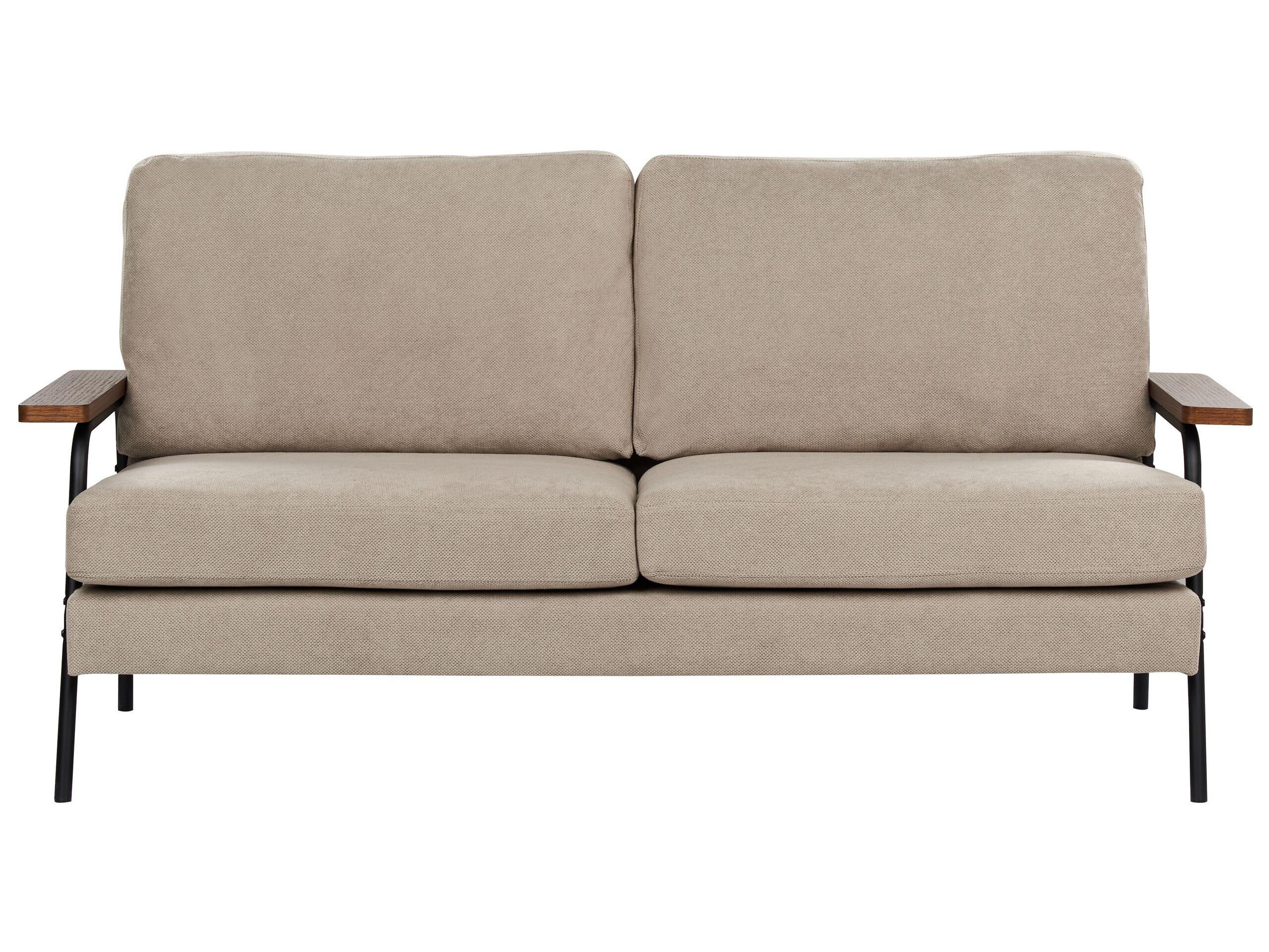 Beliani 3 Sitzer Sofa aus Polyester Klassisch AKRANES  