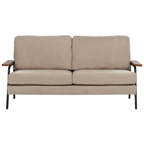 Beliani 3 Sitzer Sofa aus Polyester Klassisch AKRANES  