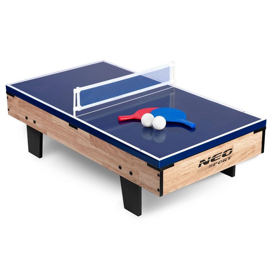 B2X  Multifunktionaler Spieltisch 4-in-1 80x43x30cm NS-800 Holz 
