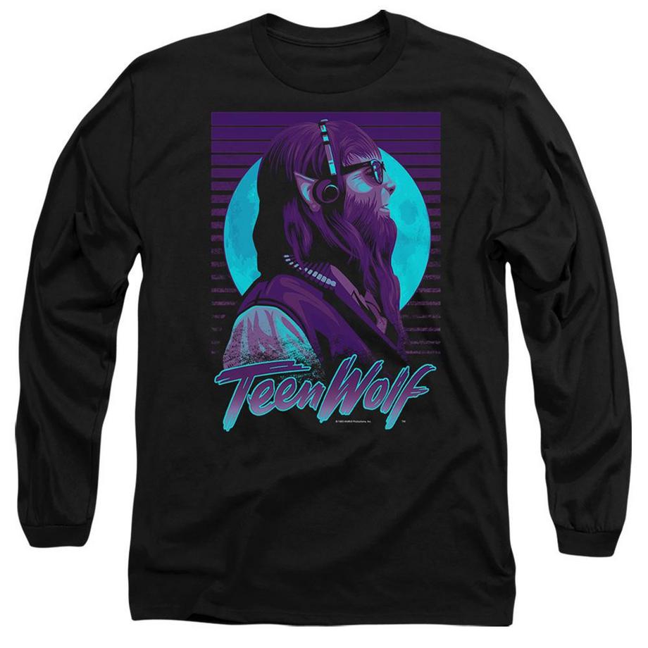 T-ShirtManches Longues Motiftyle Casque Audio