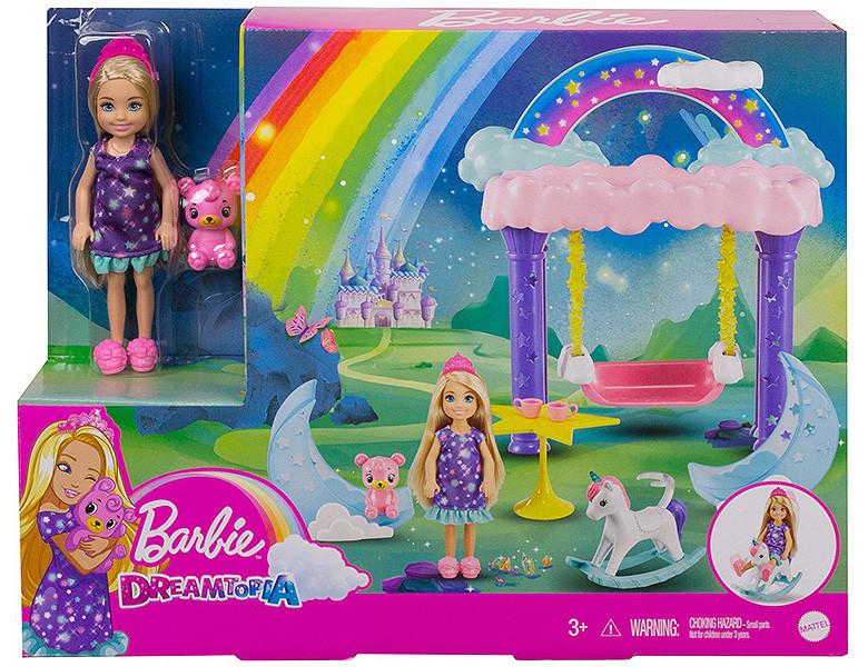 Barbie  Dreamtopia Chelsea Feen-Baumhaus-Spielset 
