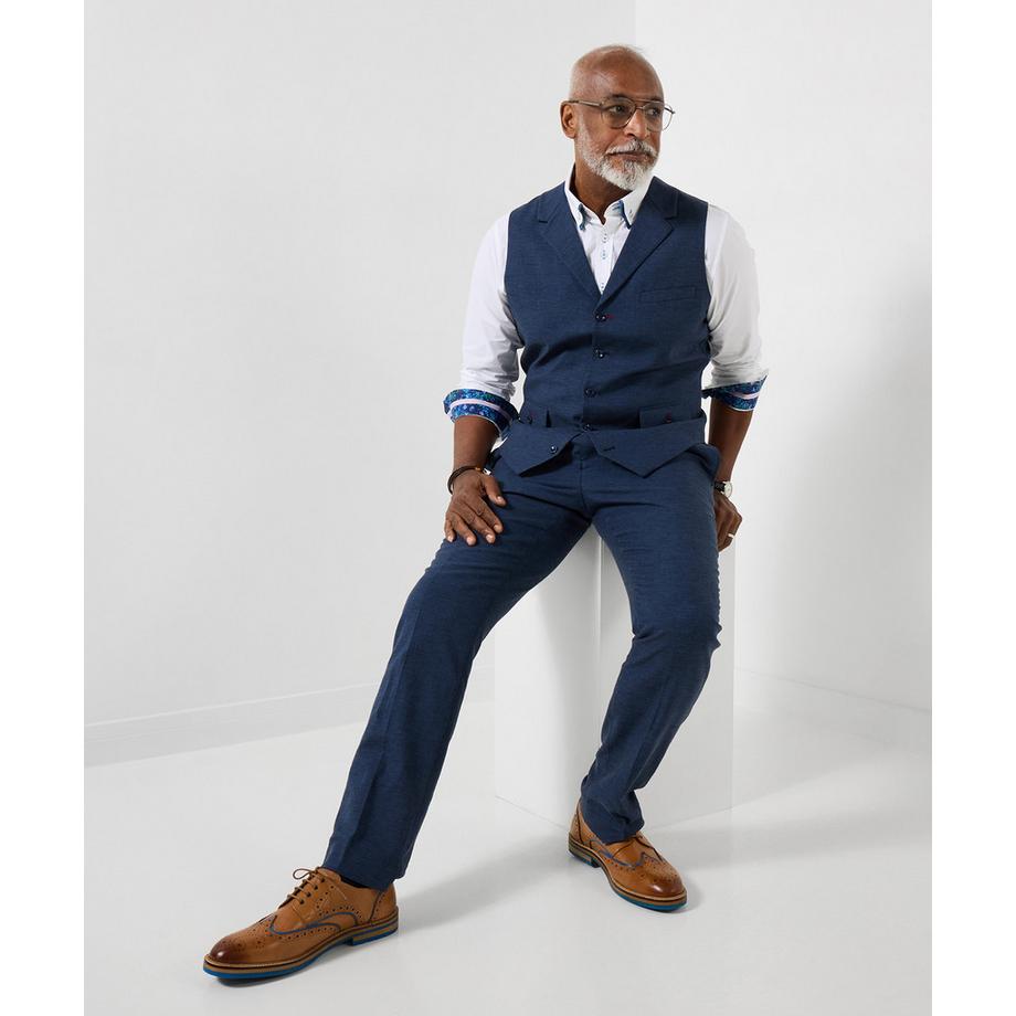 Joe Browns Gilet Intemporel en Mélange de Lin  