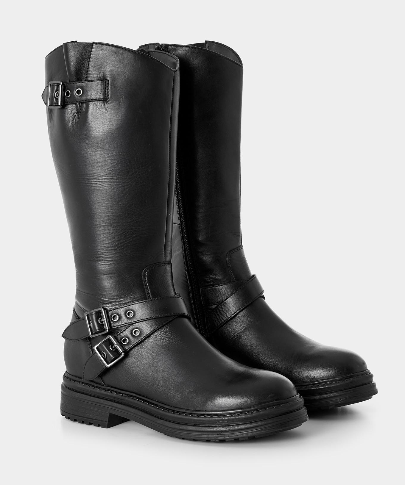 Joe Browns  Ausgefallene hohe Biker-Stiefel aus Leder 