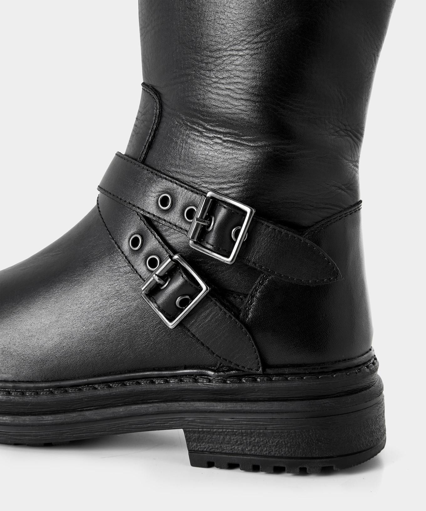 Joe Browns  Ausgefallene hohe Biker-Stiefel aus Leder 