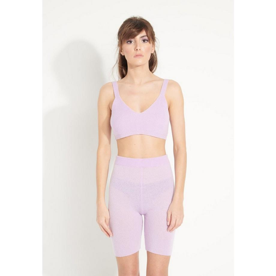 Studio Cashmere8 AVA 16 Pantaloncini da Ciclismo in Maglia  