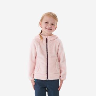 QUECHUA  Fleecejacke Kinder Gr. 92–116 warm Wandern - MH500 rosa 