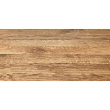 mutoni Plateau de table chêne sauvage naturel 120x65  