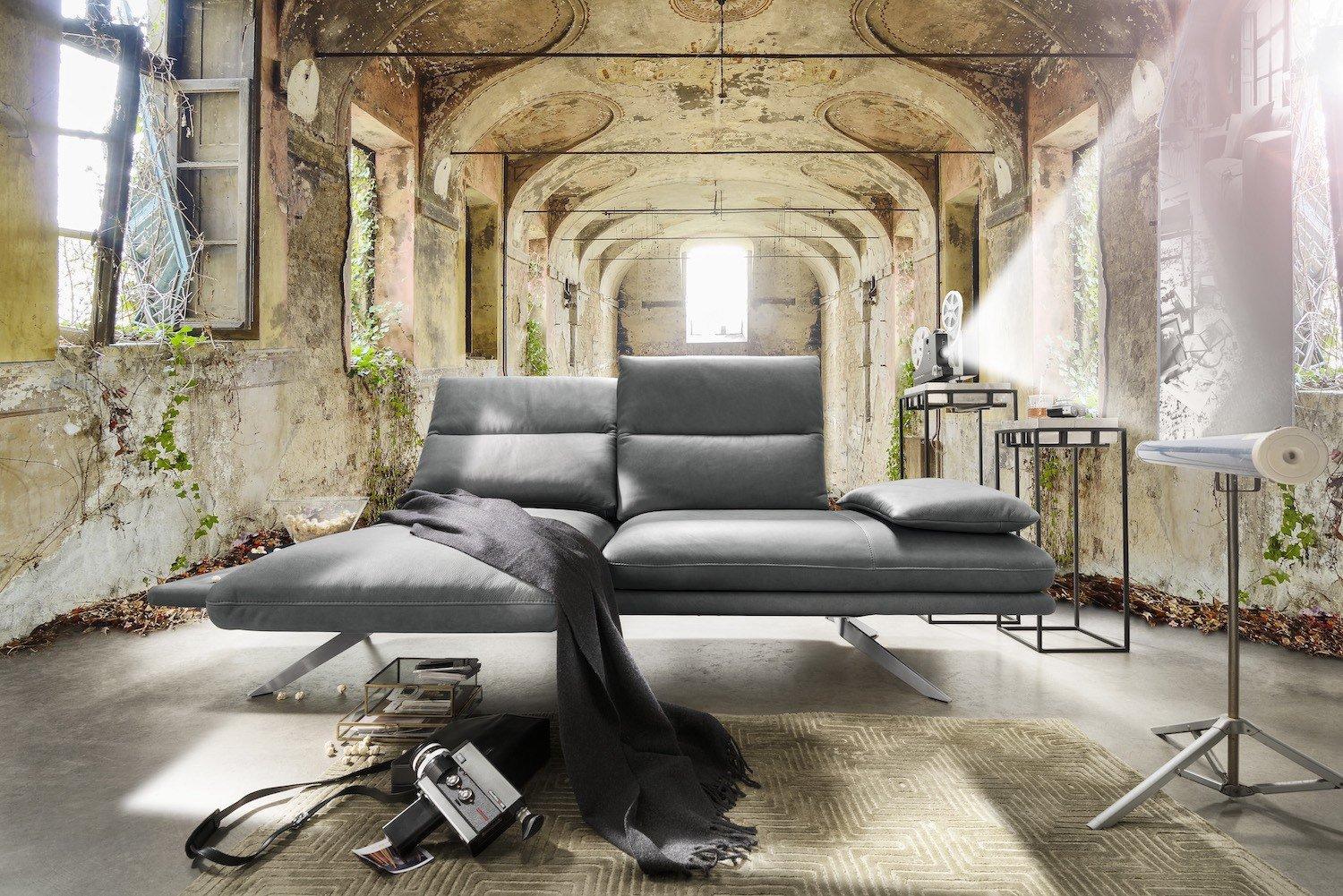 mutoni Sofa 2,5-Sitzer No01 Leder 235  