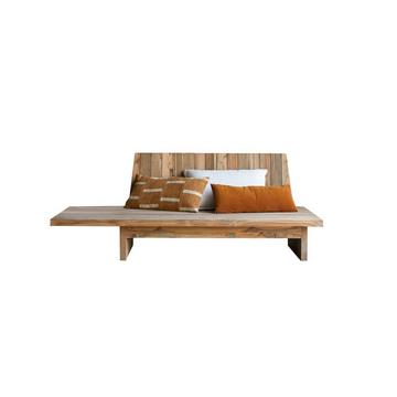 Sitzbank aus massivem Recycling-Teak ,3-Sitzer Joaquin