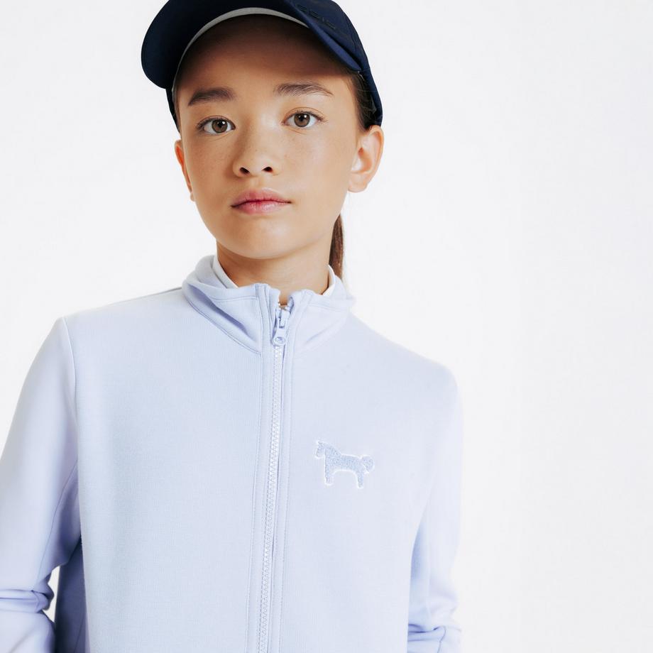 FOUGANZA  Sweat enfant équitation regular fit polyamide 