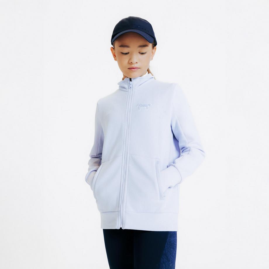 FOUGANZA  Sweat enfant équitation regular fit polyamide 