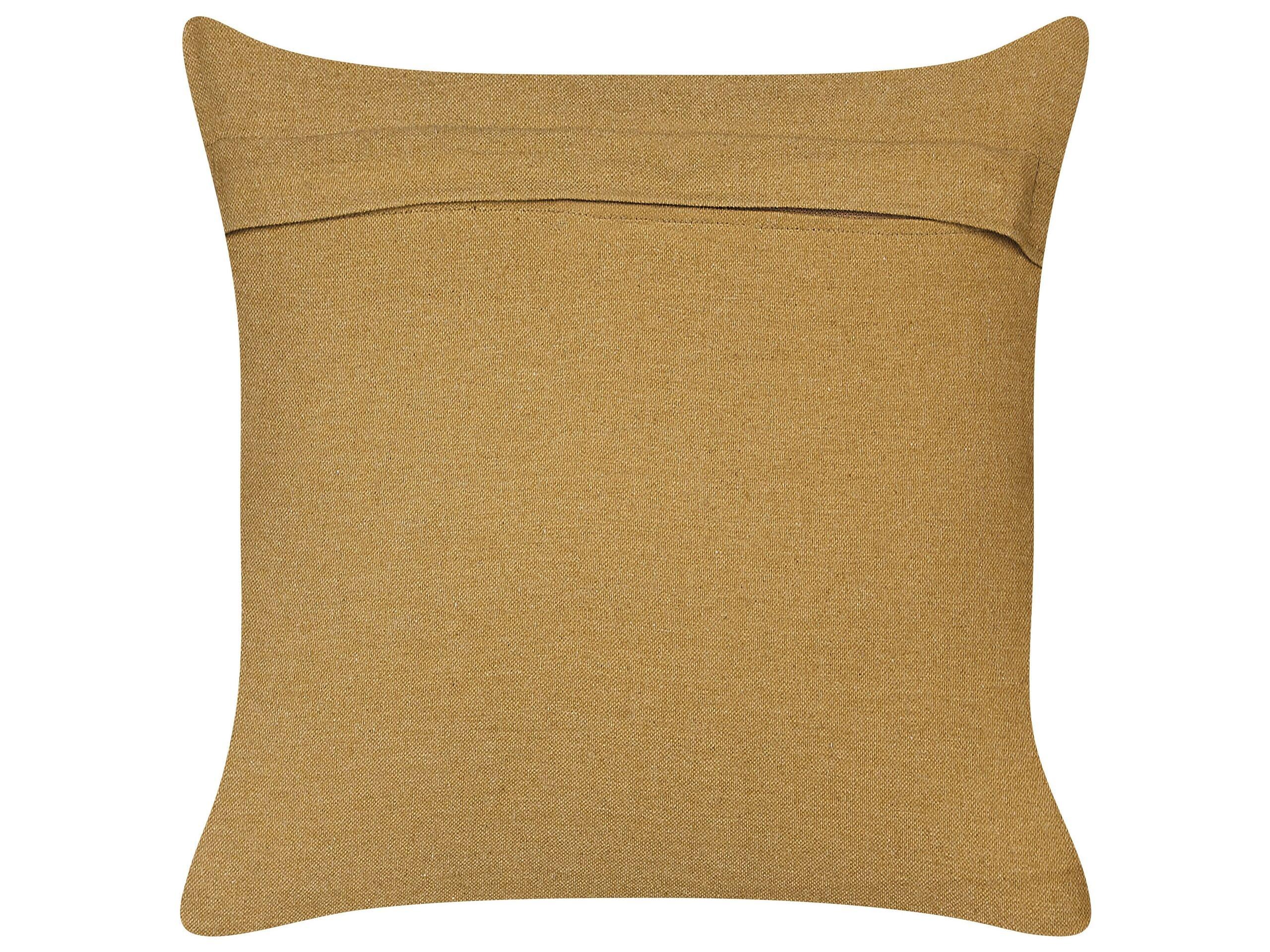 Beliani Coussin en Jute Boho DEEPOR  