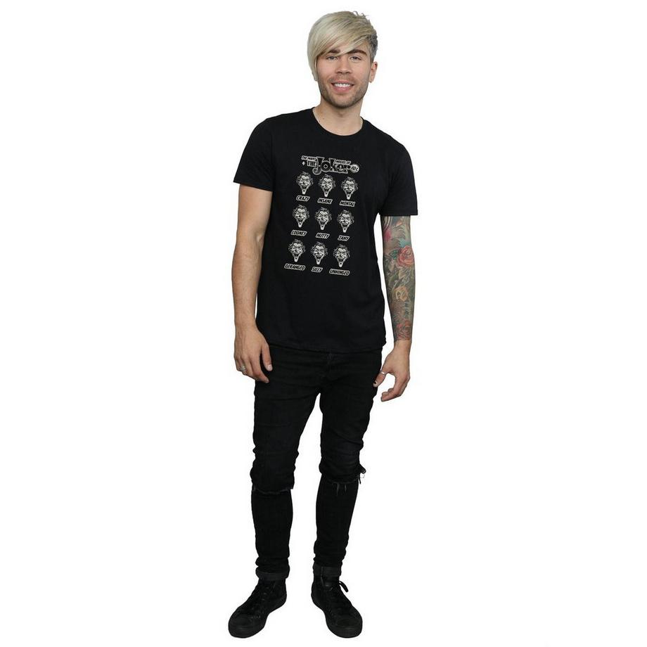 DC COMICS The Many Moods Of The Joker T-Shirt  